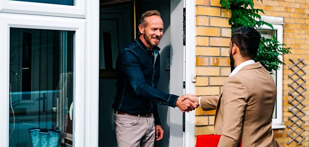 Belvoir group agent meeting with a property franchisee